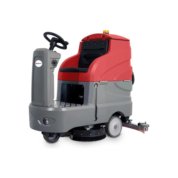 Поломоечная машина аккумуляторная с сиденьем EVOline SDB 700 T с гелевой АКБ и ЗУ