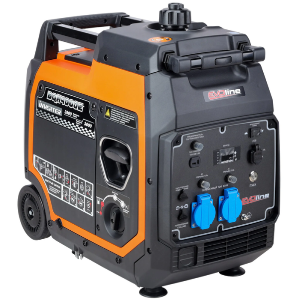 Генератор бензиновый инверторный EVOline BQH 4000 E (произведено Zongshen)