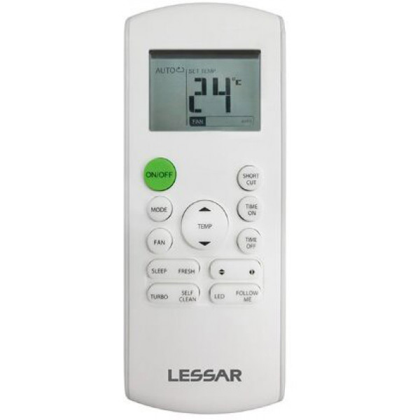 Настенный кондиционер с зимним комплектом Lessar LS-H24KOA2/LU-H24KOA2-43WM
