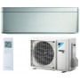 Инверторный кондиционер серебристого цвета Daikin FTXA20BS/RXA20A