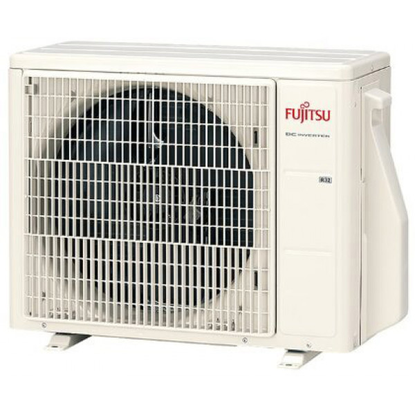 Инверторный кондиционер серебристого цвета Fujitsu ASYG12KETA-B/AOYG12KETA
