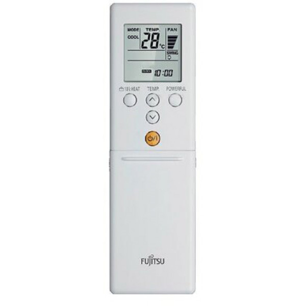 Инверторный кондиционер серебристого цвета Fujitsu ASYG12KETA-B/AOYG12KETA