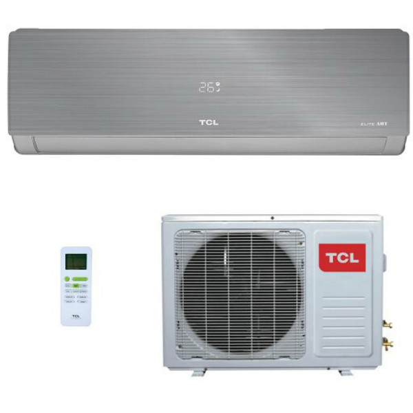 Настенный кондиционер серебристого цвета TCL TAC-09HRA/ES