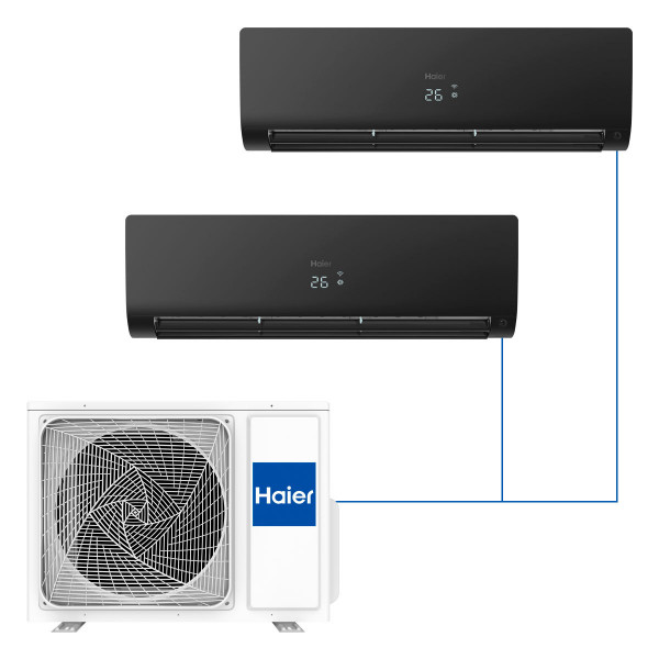 Настенная мульти-сплит-система Haier Flexis 2023 на 3 комнаты