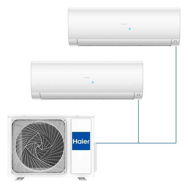 Настенная мульти-сплит-система Haier Flexis 2023 на 3 комнаты