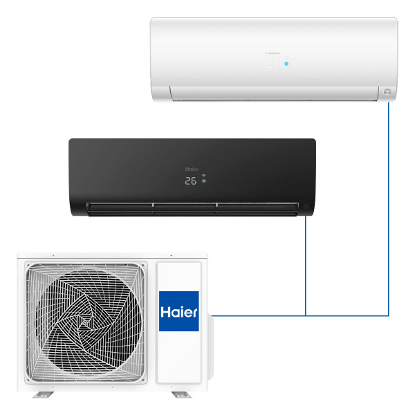 Настенная мульти-сплит-система Haier Flexis 2023 на 2 комнаты