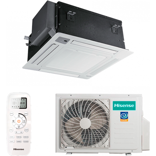 Кассетный кондиционер Hisense AMC-12UR4RCC8/AUW-12U4RS8