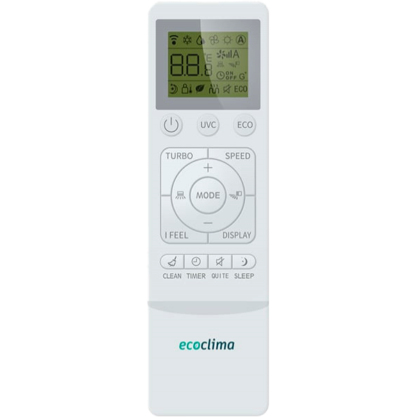 Инверторный настенный кондиционер Ecoclima EC/I-09QC/ECW/I-09QCB