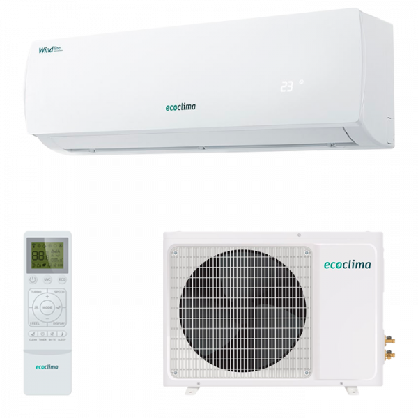 Инверторный настенный кондиционер Ecoclima EC/I-09QC/ECW/I-09QCW