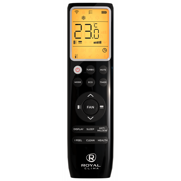 Инверторный кондиционер черного цвета Royal Clima RCI-RSN30HN