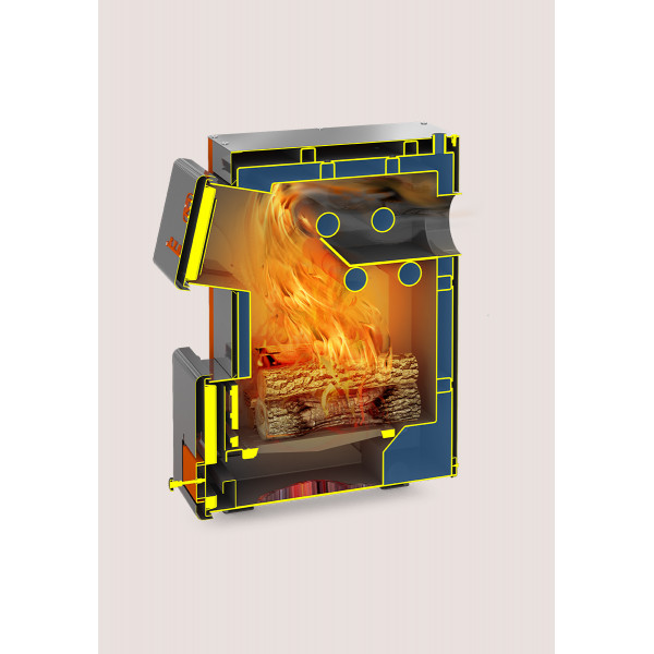 Твердотопливный котел Теплодар КУППЕР 9 ОК (2.0)