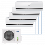 Настенная мульти-сплит-система AUX Free Match Inverter на 4 комнаты