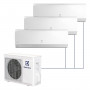 Настенная мульти-сплит-система Electrolux Portofino Super Match DC Inverter на 3 комнаты