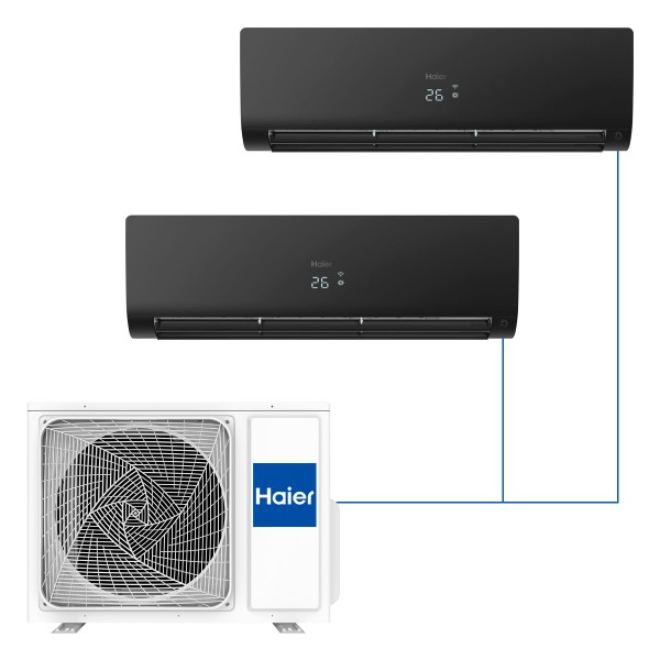 Настенная мульти-сплит-система Haier Flexis на 2 комнаты