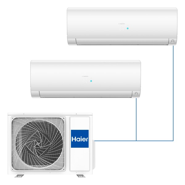 Настенная мульти-сплит-система Haier Flexis на 2 комнаты