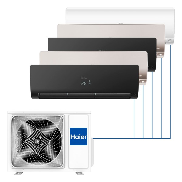 Настенная мульти-сплит-система Haier Flexis на 5 комнат