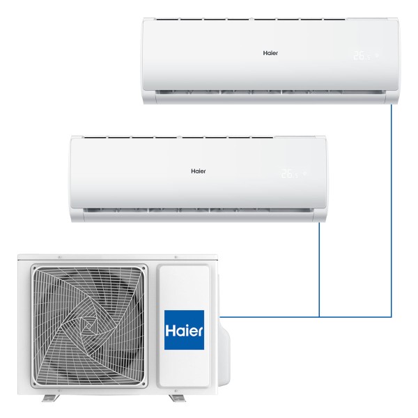 Настенная мульти-сплит-система Haier Leader на 2 комнаты
