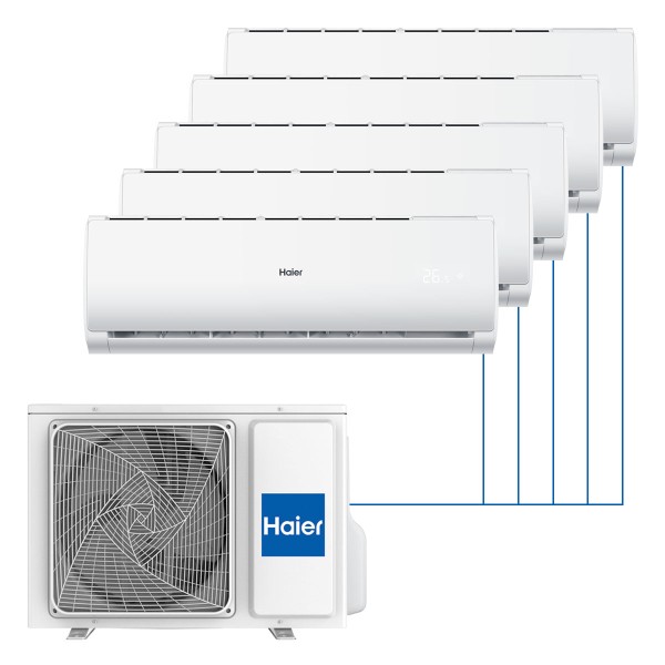 Настенная мульти-сплит-система Haier Leader на 5 комнат