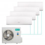 Настенная мульти-сплит-система Hisense Smart FM DC Inverter на 4 комнаты