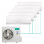 Настенная мульти-сплит-система Hisense Smart FM DC Inverter на 5 комнат