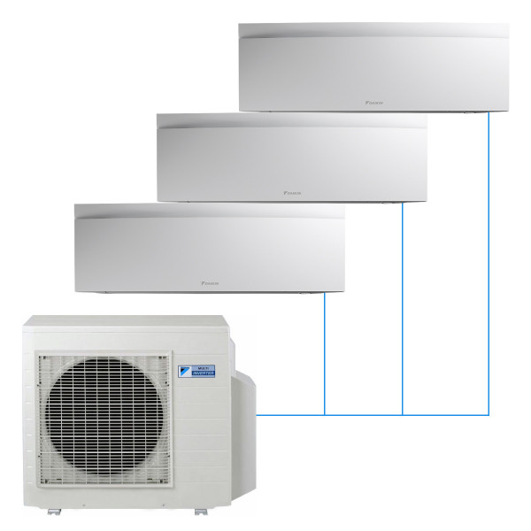 Настенная мульти-сплит-система Daikin Emura New W на 3 комнаты