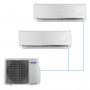 Настенная мульти-сплит-система General-Climate Free Multi 2 (WiFi) на 2 комнаты