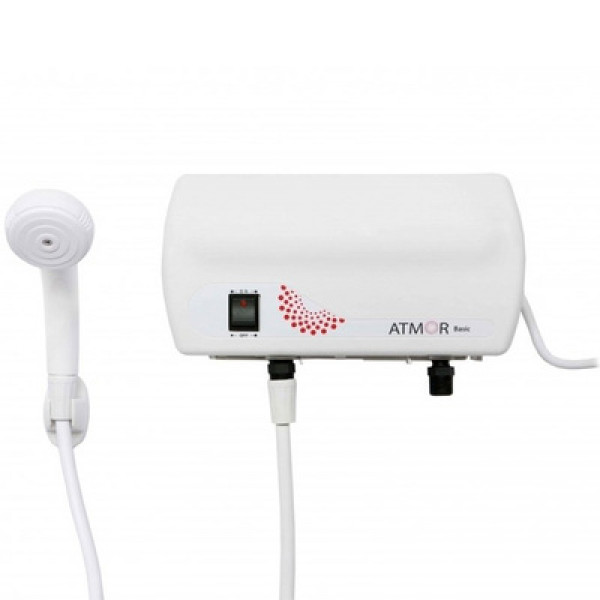 Электрический проточный водонагреватель Atmor Basic + 3500 Душ