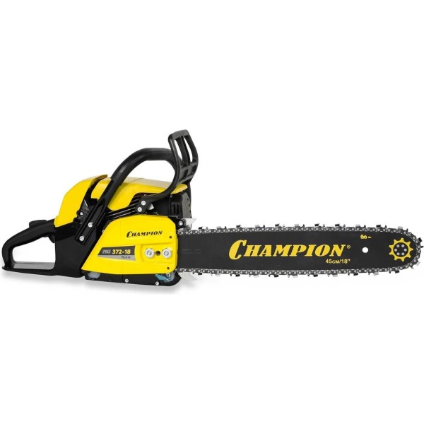 Бензопила CHAMPION 372-18"-3/8-1,6-66  (3,6кВт 72см?  6,6кг)