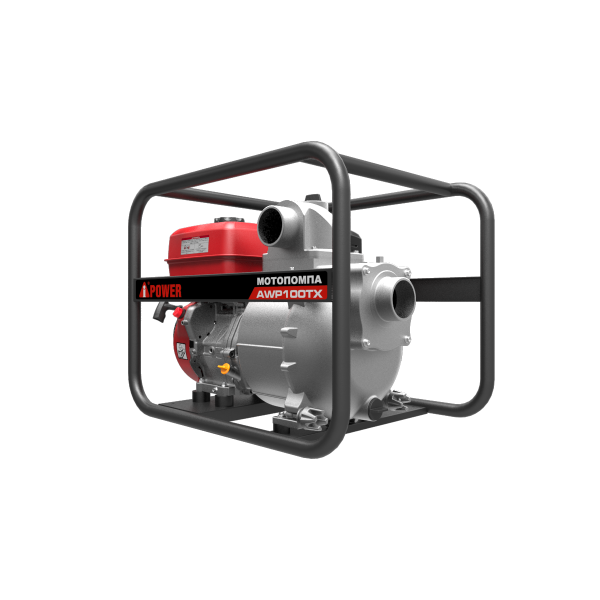 Бензиновая мотопомпа для сильнозагрязненной воды A-iPower AWP100TX