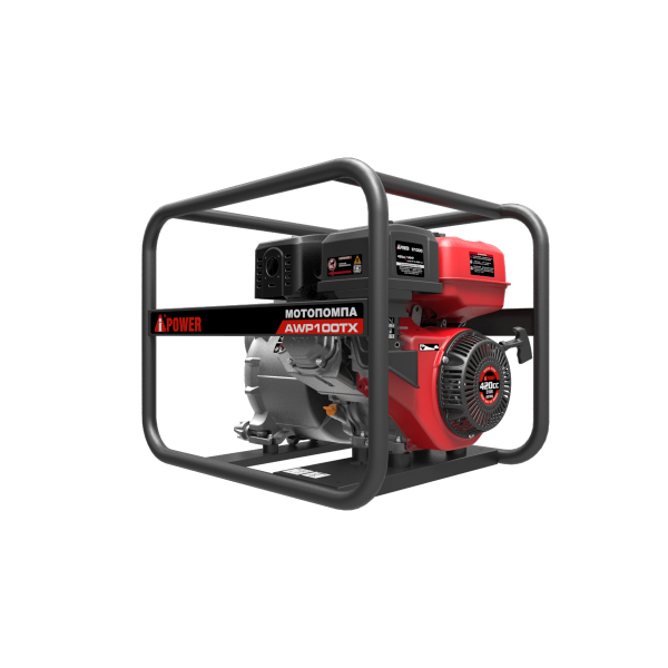 Бензиновая мотопомпа для сильнозагрязненной воды A-iPower AWP100TX