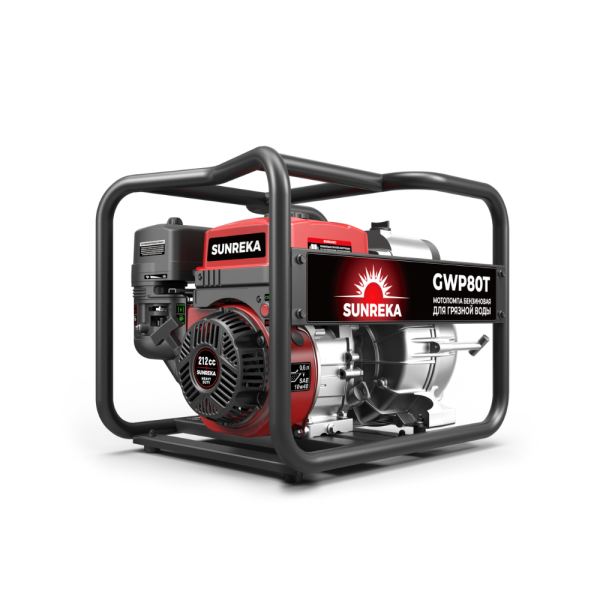 Бензиновая мотопомпа SUNREKA GWP80T