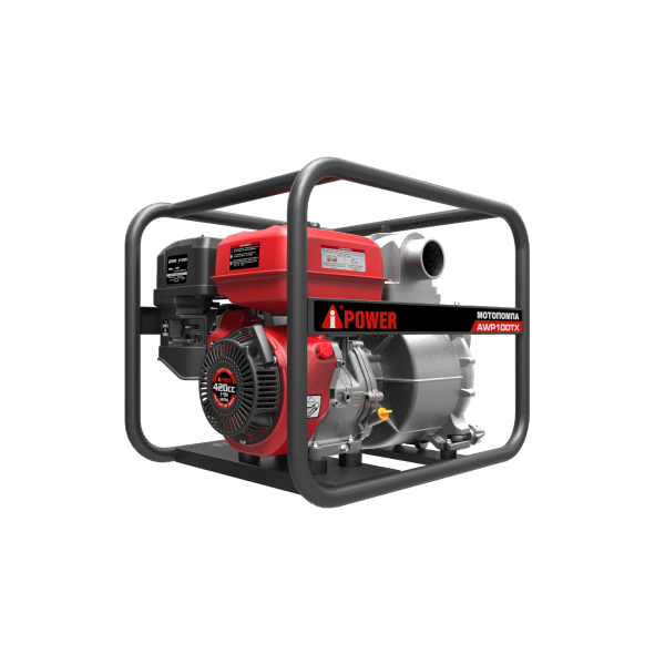 Бензиновая мотопомпа для сильнозагрязненной воды A-iPower AWP100TX
