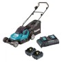 Аккумуляторная газонокосилка Makita DLM432PT2, 36В. 2х5Ач.