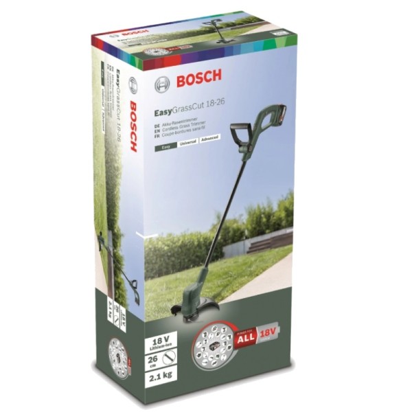Аккумуляторный триммер Bosch EasyGrassCut 18-26 06008C1C00