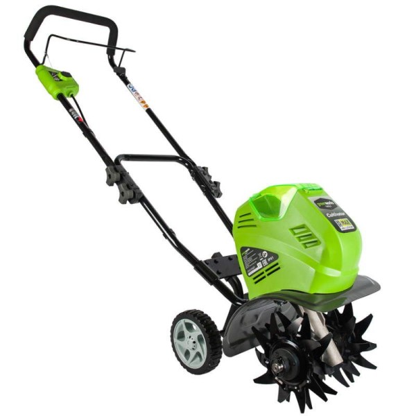 Аккумуляторный культиватор Greenworks G40TL 40В без АКБ и ЗУ