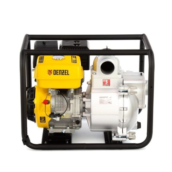 Бензиновая мотопомпа Denzel PX-80D 99204, для грязной воды