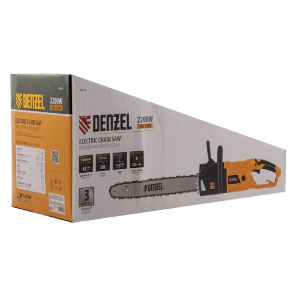 Пила цепная электрическая Denzel EDS-2200 95619