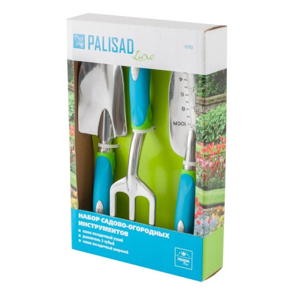 Набор садового инструмента Palisad Luxe 62902 (3 предмета)