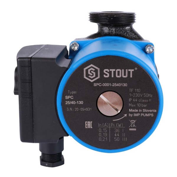 Насос циркуляционный Stout 25/40-130 SPC-0001-2540130