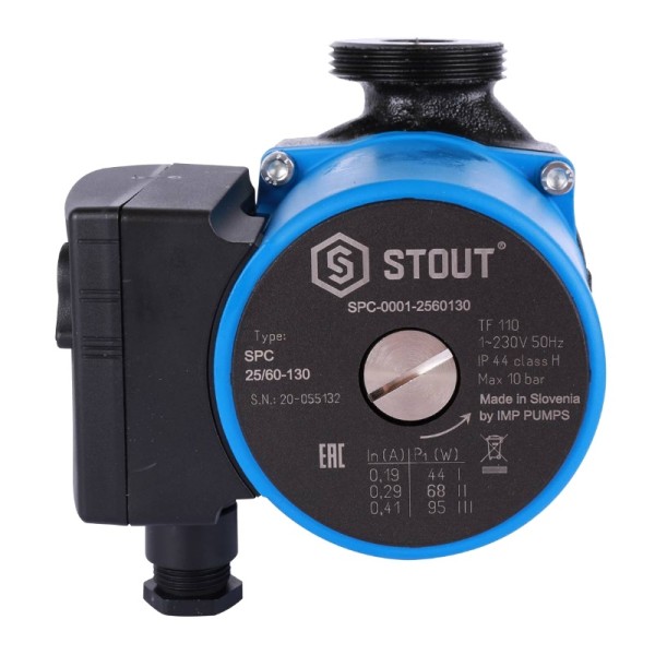 Насос циркуляционный Stout 25/60-130 SPC-0001-2560130