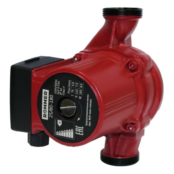 Циркуляционный насос Rommer 25/80-180 RCP-0002-2581801