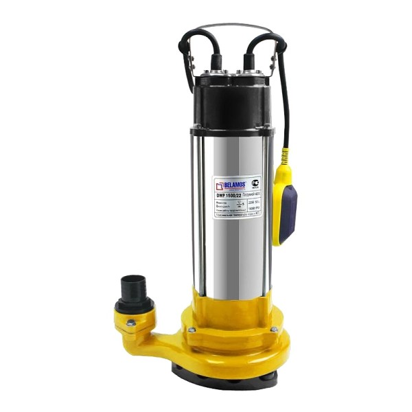 Дренажный насос для заилившихся колодцев Belamos DWP 1500/22