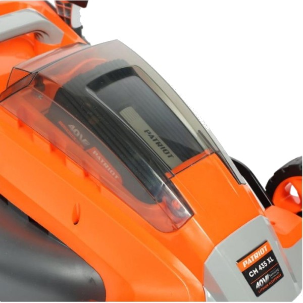 Аккумуляторная газонокосилка Patriot CM 435XL