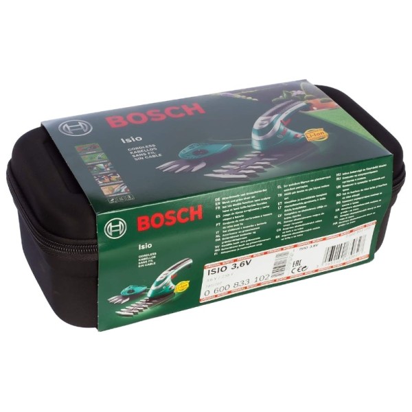 Аккумуляторные ножницы  для травы и кустов Bosch ISIO 3 0.600.833.102