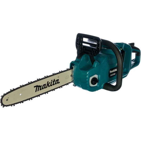 Аккумуляторная цепная пила Makita DUC353Z, с двумя аккумуляторами, зарядным устройством