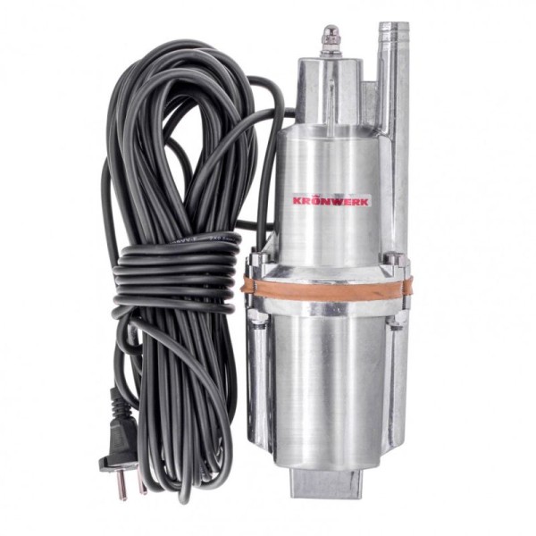 Вибрационный насос KVP300, 1080 л/ч, подъем 70 м, кабель 10 метров Kronwerk