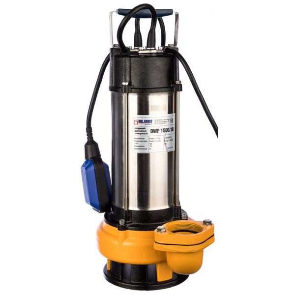 Дренажный насос для заилившихся колодцев Belamos DWP 1500/18