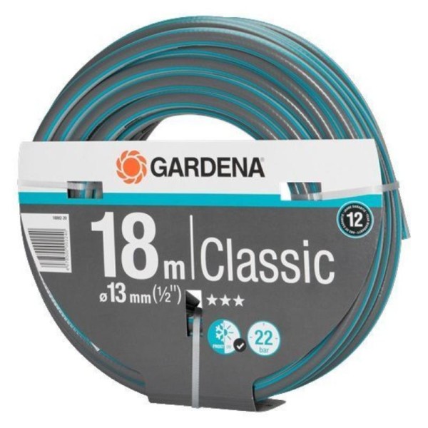 Поливочный шланг Gardena Classic 18001-20.000.00 (13 мм, 1/2", 18 м)
