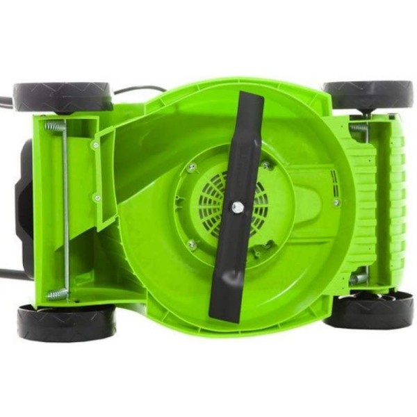 Газонокосилка Greenworks GLM1232 2502207, 1200 Вт, 33 см