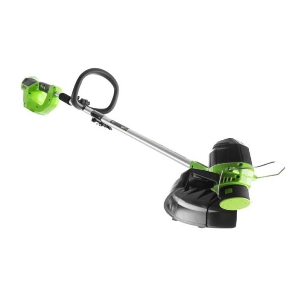 Аккумуляторный триммер Greenworks G40LTK4 40В 2101507UB в комплекте с АКБ и ЗУ